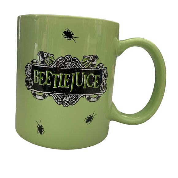 Limited Edition Coffee Mug “Beetlejuice” The Ghost With The Most Christmas Gift - Picture 2 of 6